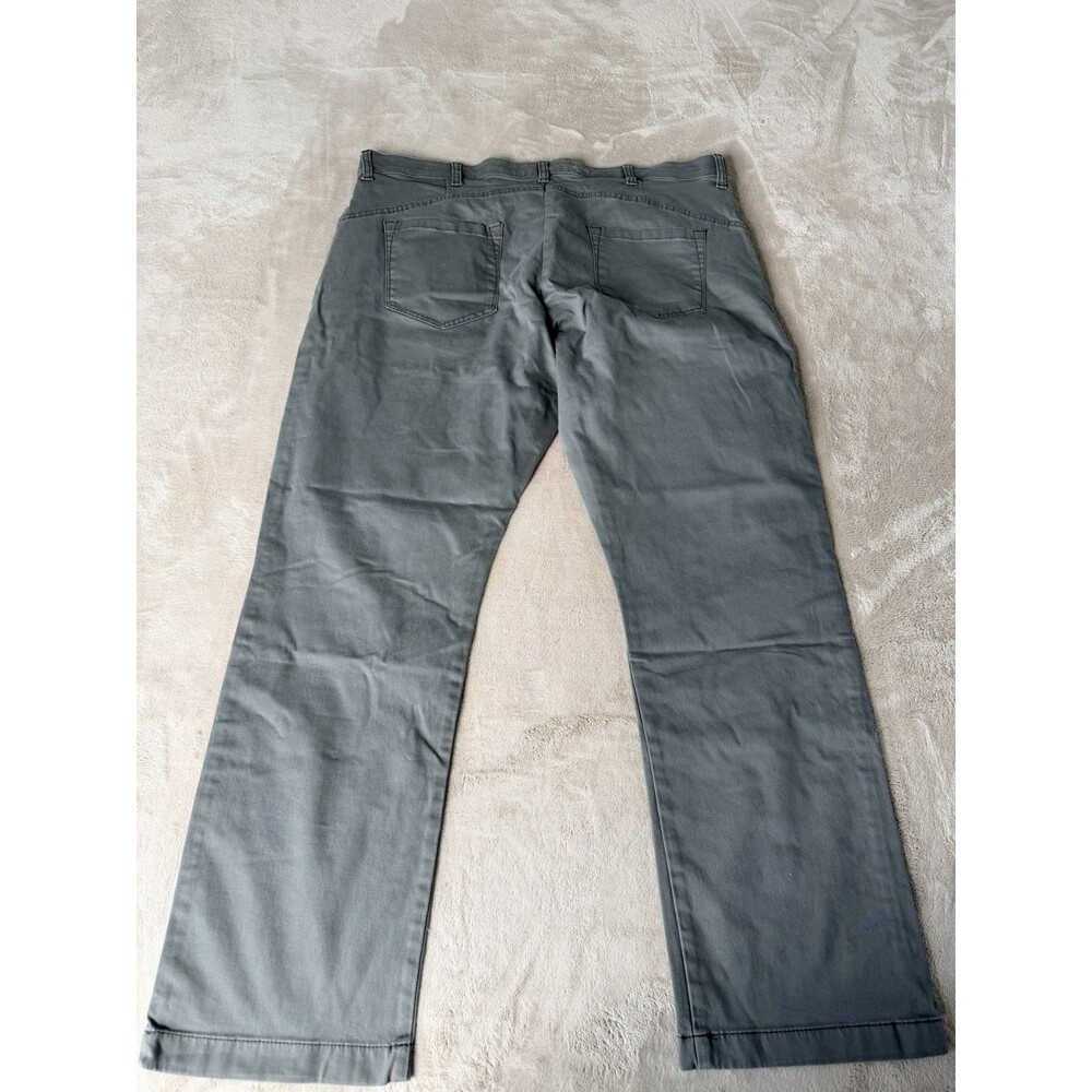Wrangler Gray Stretch Work Pants Men’s — Slim Fit / Lightweight —size 38x29 - Picture 2 of 10